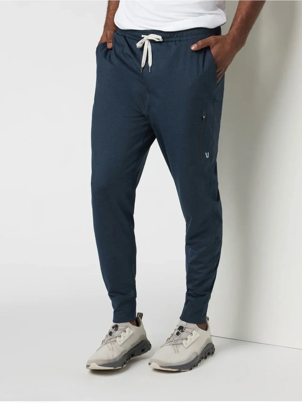 Vuori Navy Drawstring Joggers for Men